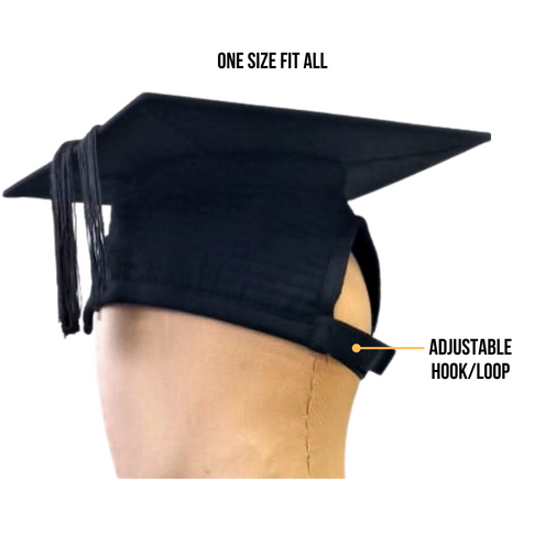 Buy: Black Graduation Cap With Tassel