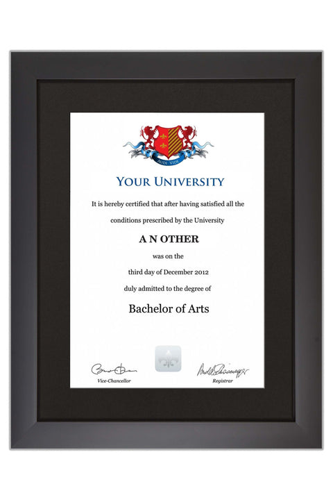 Degree/Certificate Frame - Modern Style