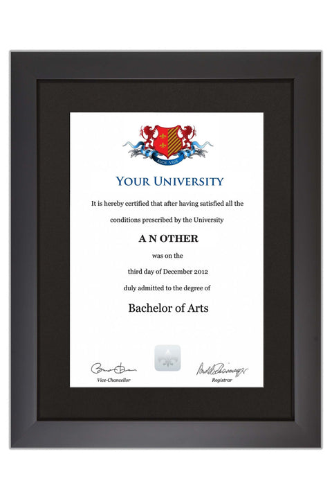 Degree/Certificate Frame - Modern Style